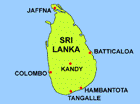 Air force bombs rebel targets in northern Sri Lanka 